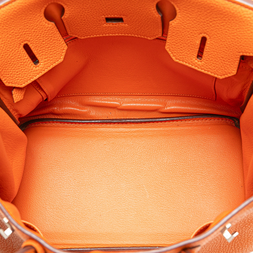 Hermès Togo Birkin Retourne 30 Orange