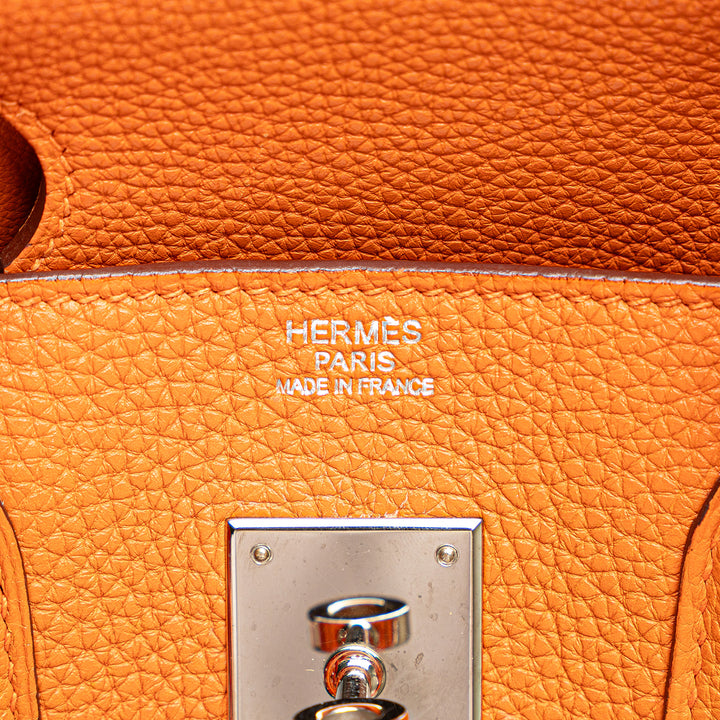 Hermès Togo Birkin Retourne 30 Orange