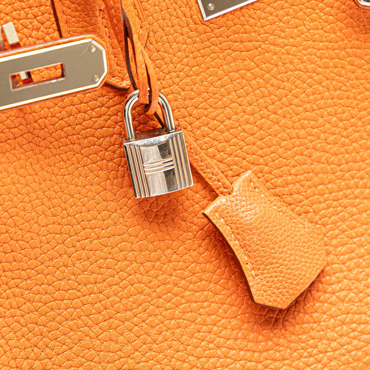 Hermès Togo Birkin Retourne 30 Orange