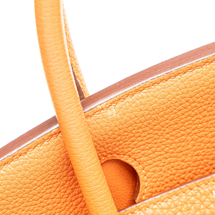 Hermès Togo Birkin Retourne 30 Orange