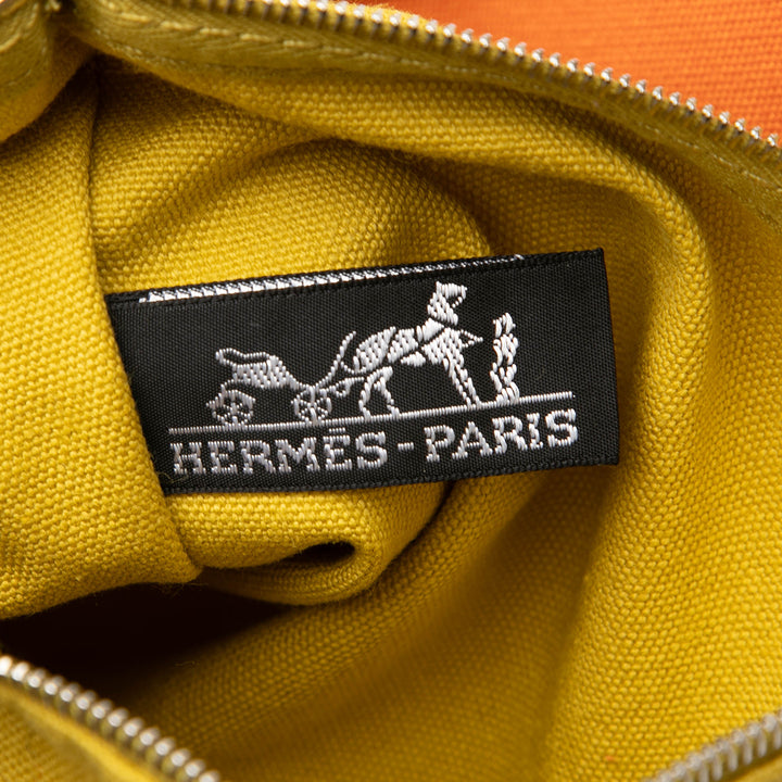 Hermès Lindy Beach Sac Orange – vue 5 – GABY PARIS
