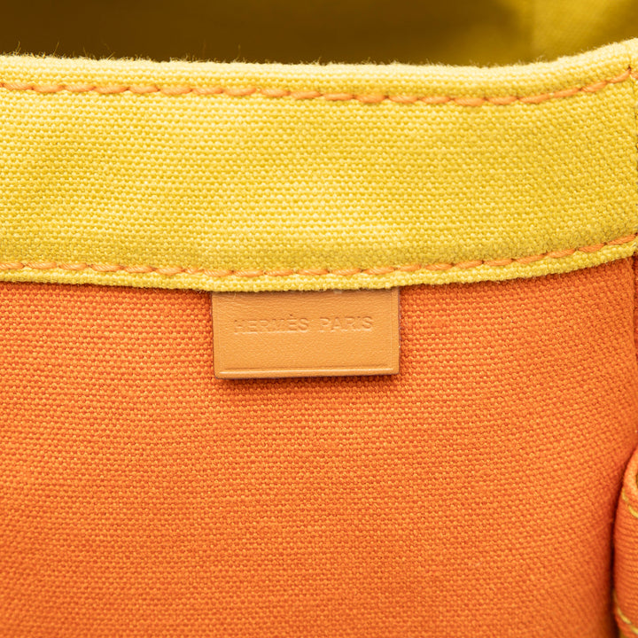 Hermès Lindy Beach Sac Orange – vue 6 – GABY PARIS