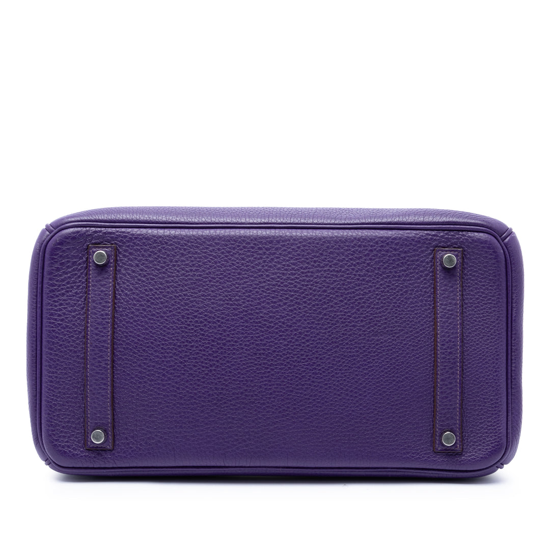 Hermès Sac à main Birkin Retourne 35 Togo Violet – vue 3 – GABY PARIS