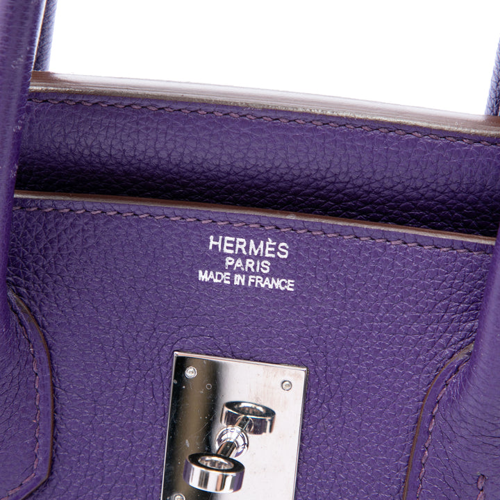 Hermès Sac à main Birkin Retourne 35 Togo Violet – vue 5 – GABY PARIS