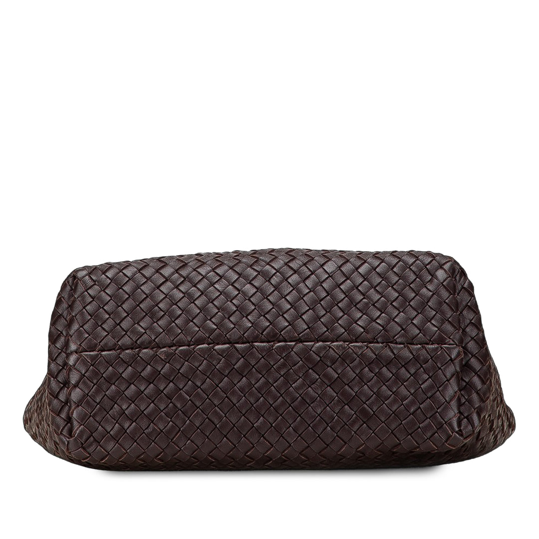 Bottega Veneta Cuir d’agneau Intreccio Cabat Cabas