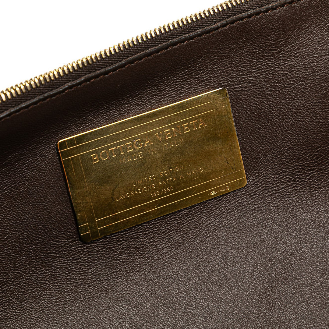 Bottega Veneta Cuir d’agneau Intreccio Cabat Cabas