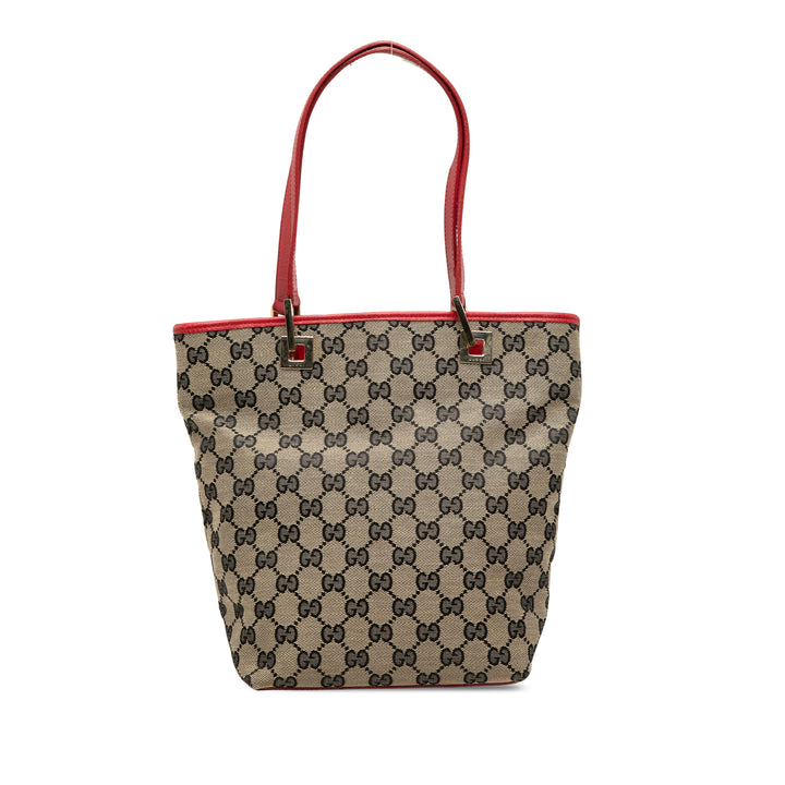 Gucci GG Cabas Rouge – vue principale – GABY PARIS