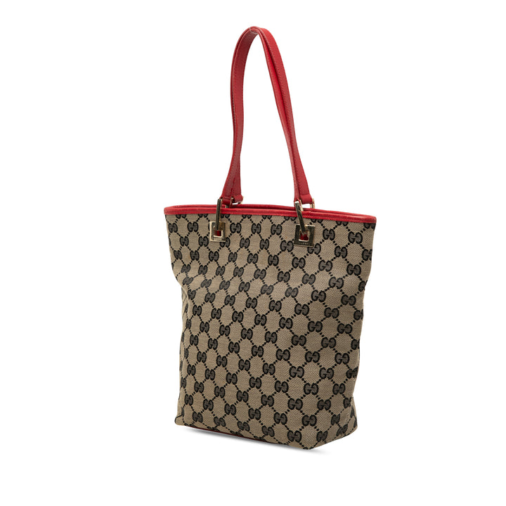 Gucci GG Cabas Rouge – vue 2 – GABY PARIS