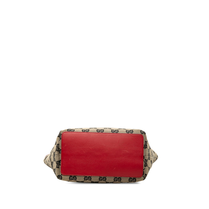 Gucci GG Cabas Rouge – vue 3 – GABY PARIS