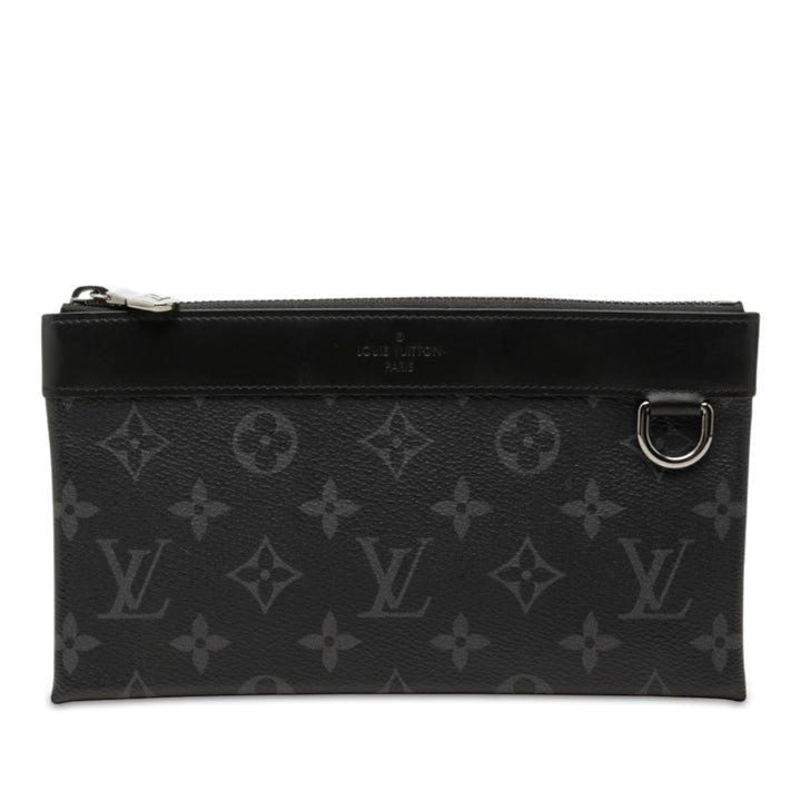 Louis Vuitton Pochette Discovery PM Monogram Eclipse Noir – vue principale – GABY PARIS