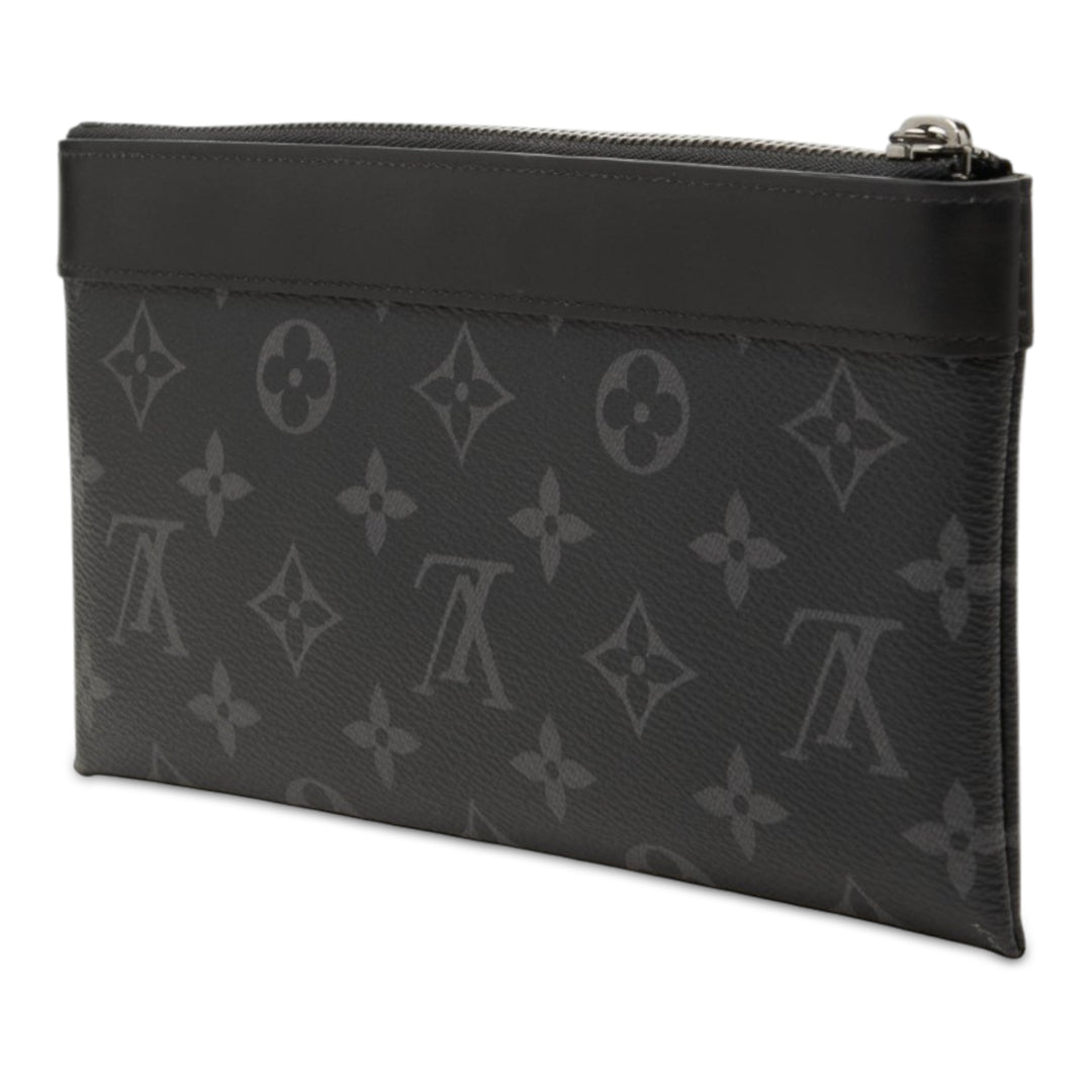 Louis Vuitton Pochette Discovery PM Monogram Eclipse Noir – vue 2 – GABY PARIS
