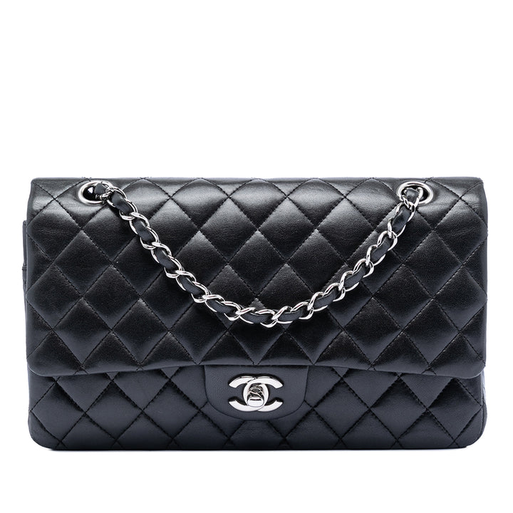 Chanel Medium Classic Cuir d’agneau Double rabat