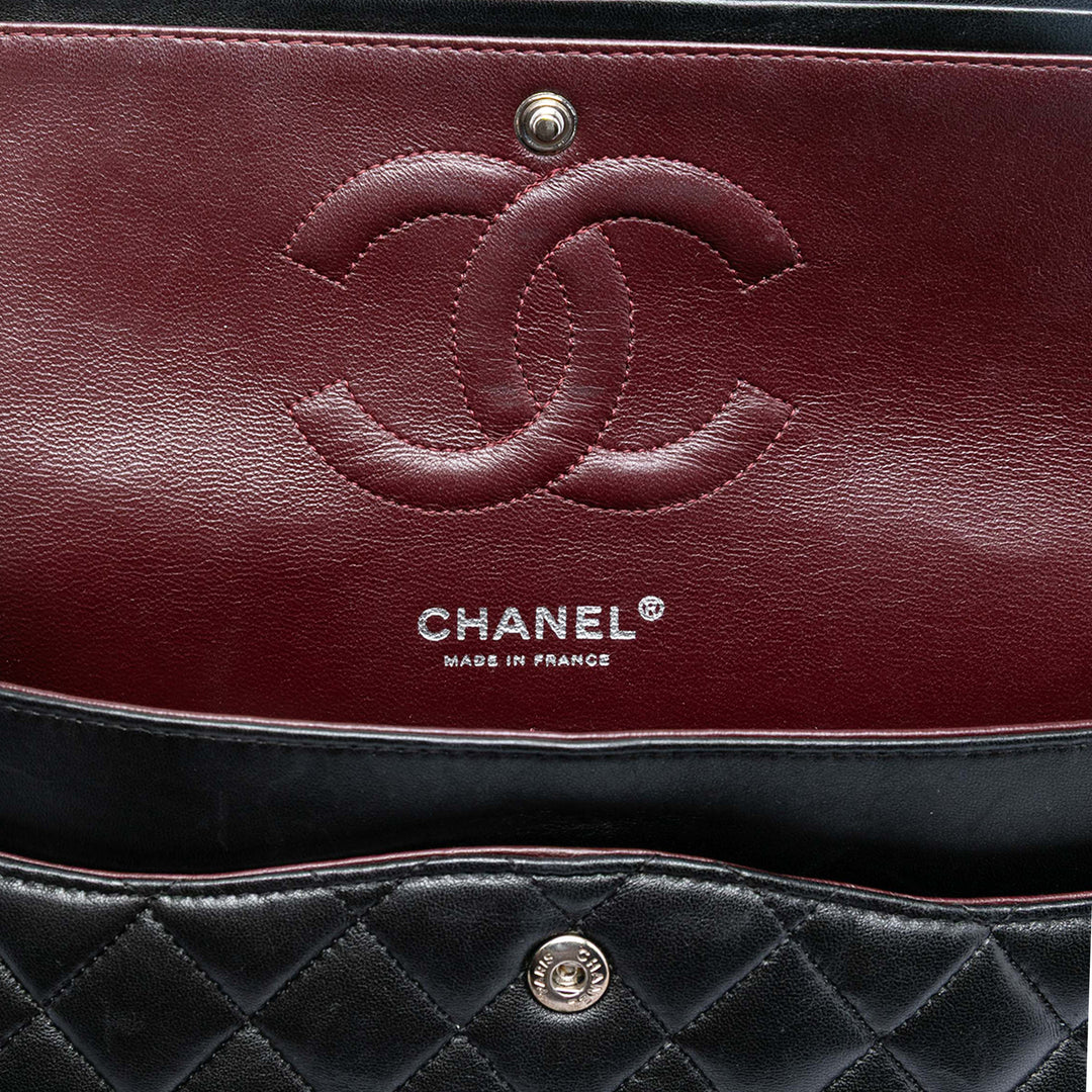 Chanel Medium Classic Cuir d’agneau Double rabat