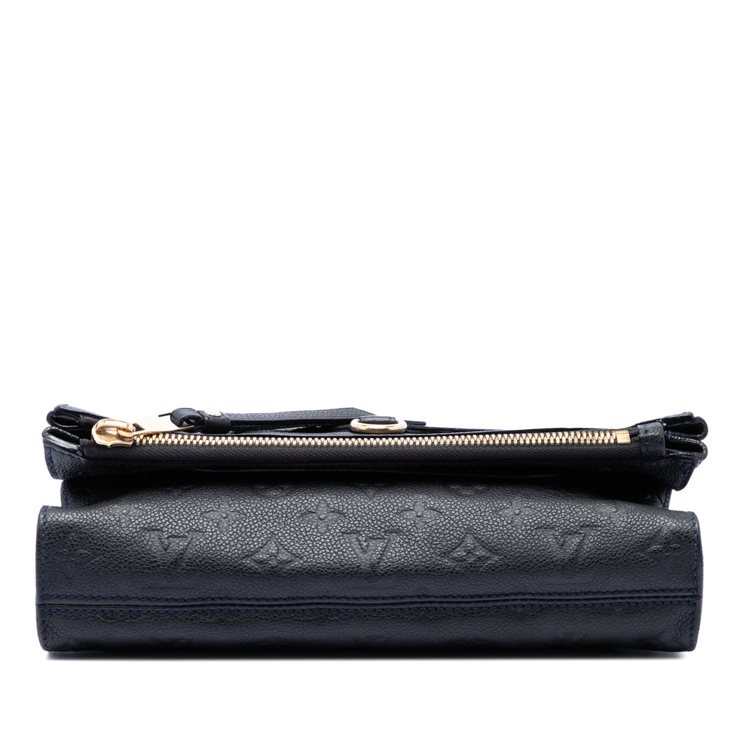 Petillante Monogram Empreinte Bleu