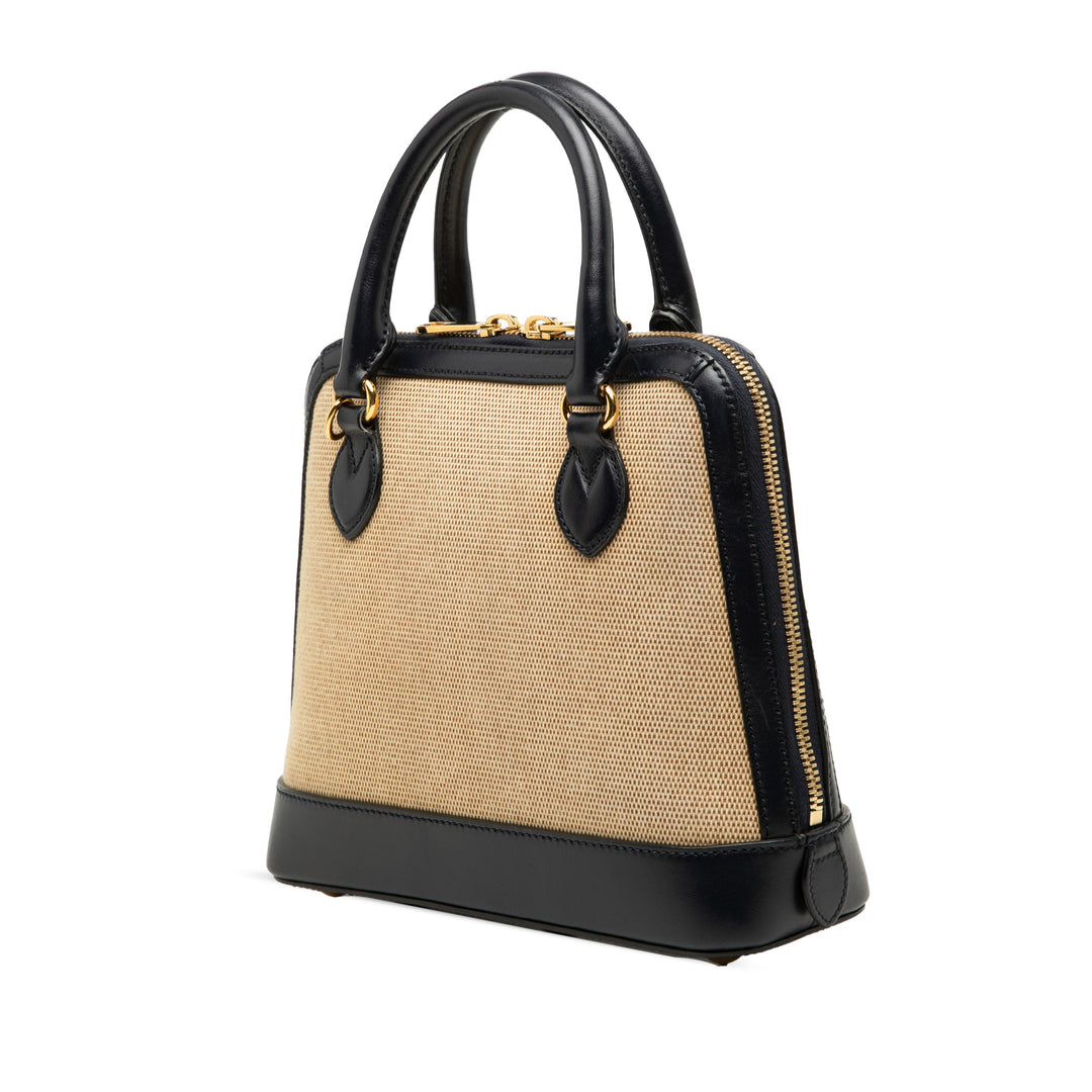 Gucci Small Toile Horsebit 1955 Sac
