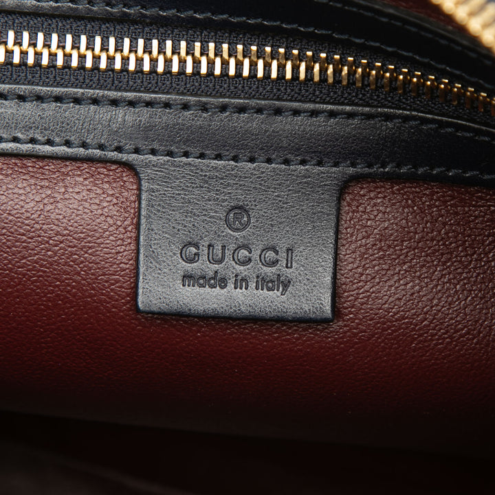 Gucci Small Toile Horsebit 1955 Sac
