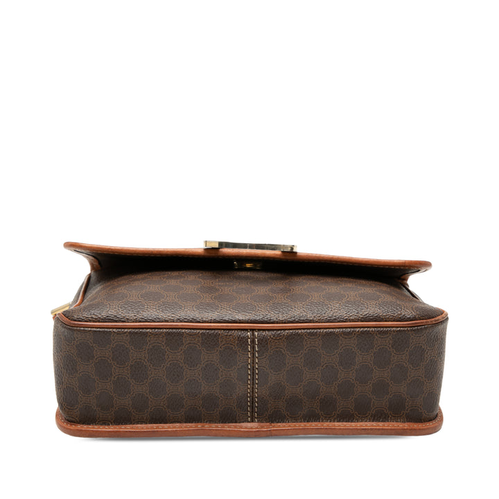 Macadam Sac Toile enduite Marron