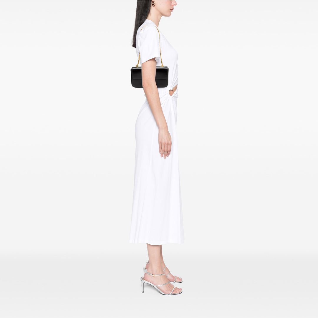 Celine brillant Cuir de veau Claude Chain Sac bandoulière