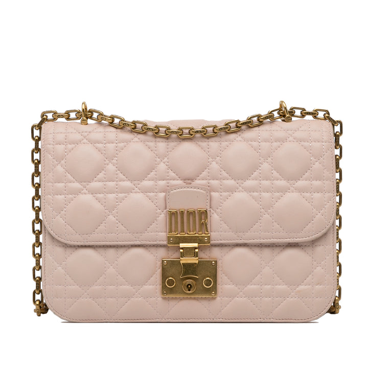 Cannage Dioraddict Crossbody Pink - Gaby Paris