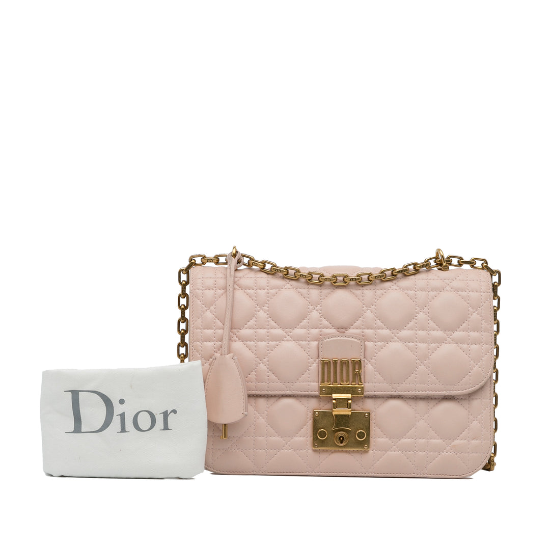 Cannage Dioraddict Crossbody Pink - Gaby Paris