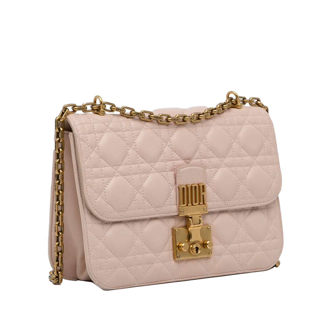 Cannage Dioraddict Crossbody Pink - Gaby Paris