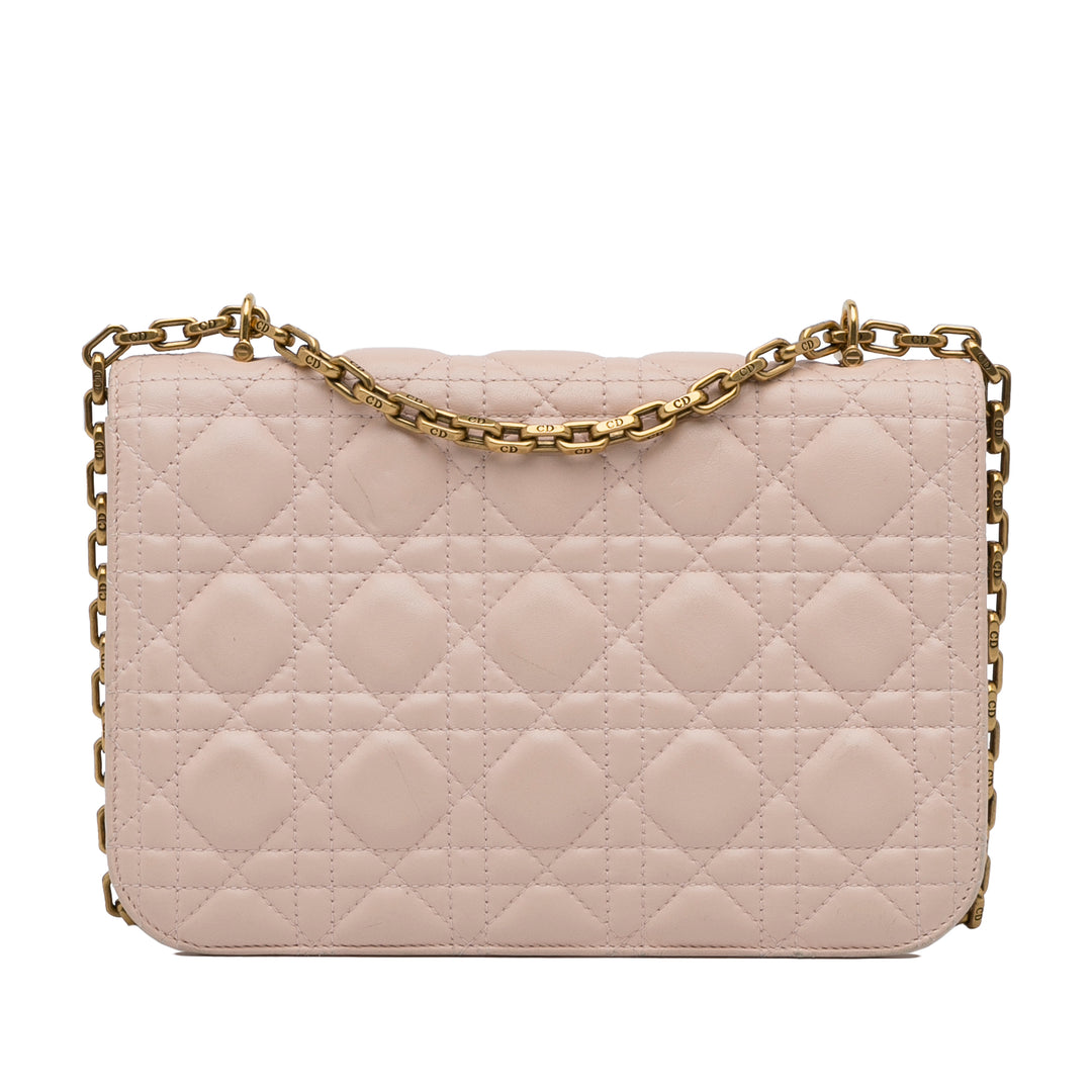 Cannage Dioraddict Crossbody Pink - Gaby Paris