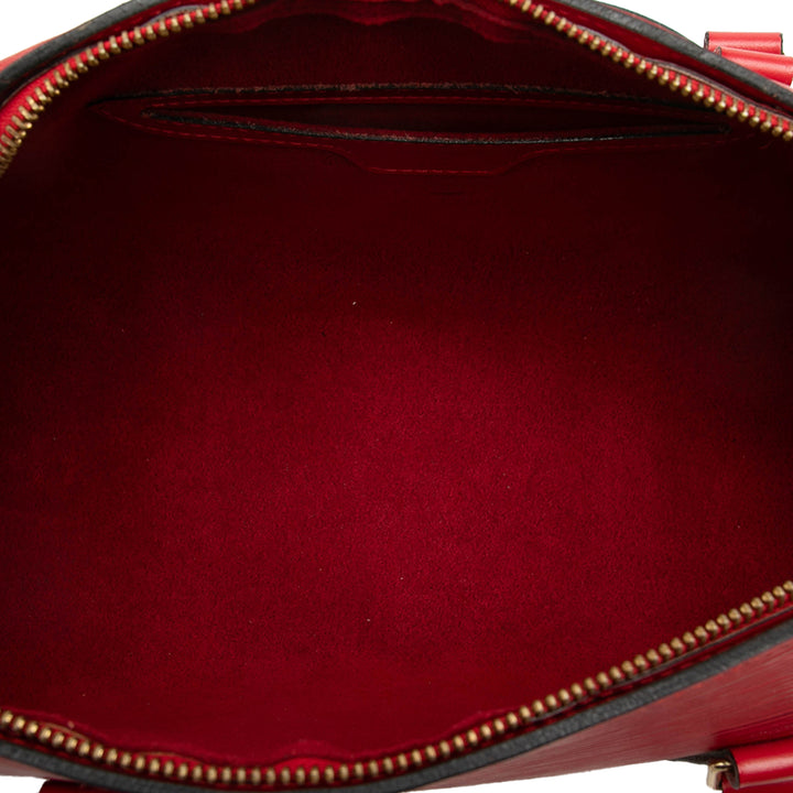 Louis Vuitton Soufflot Épi Rouge – vue 4 – GABY PARIS