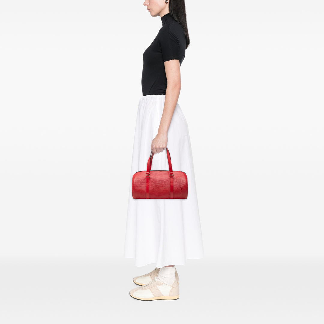 Louis Vuitton Soufflot Épi Rouge – vue 6 – GABY PARIS
