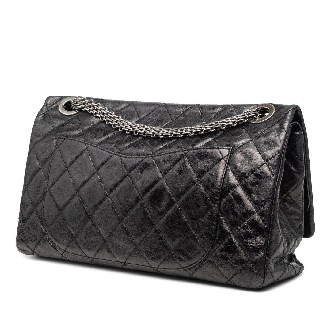 Chanel Matelassé vieilli Reissue 2.55 Double rabat 228 Cuir de veau