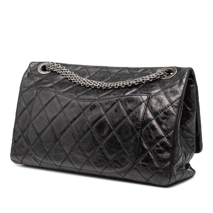 Chanel Matelassé vieilli Reissue 2.55 Double rabat 228 Cuir de veau