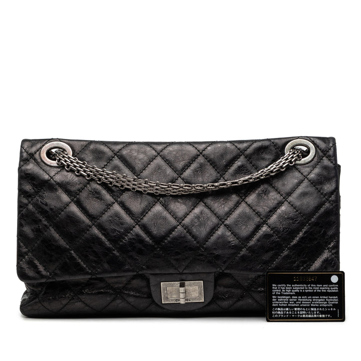 Chanel Matelassé vieilli Reissue 2.55 Double rabat 228 Cuir de veau