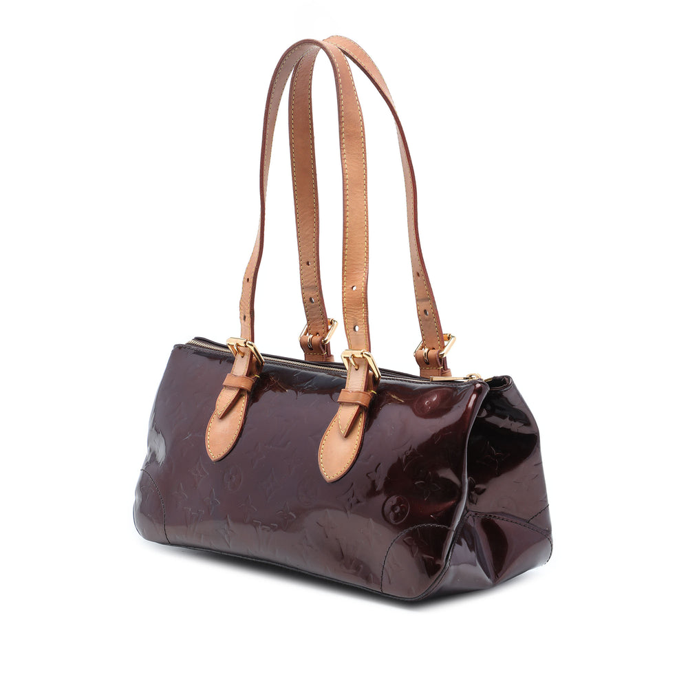 Louis Vuitton Rosewood Avenue Cuir verni Monogram Violet – vue 2 – GABY PARIS