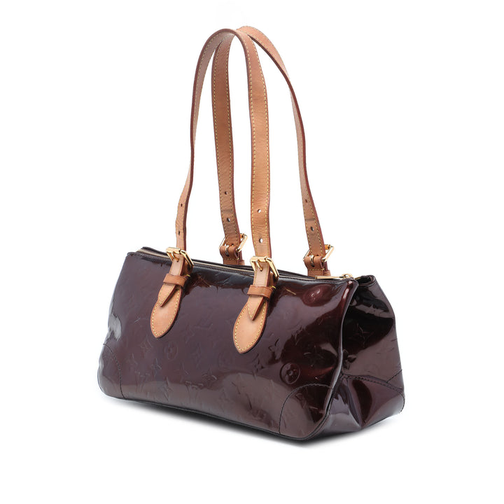 Louis Vuitton Rosewood Avenue Cuir verni Monogram Violet – vue 2 – GABY PARIS