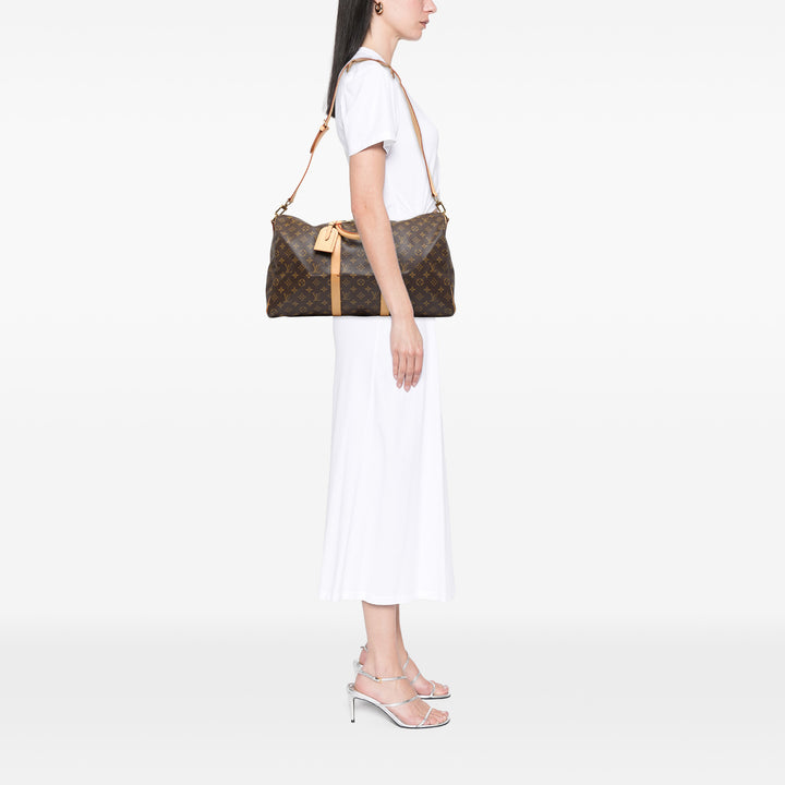 Louis Vuitton Monogram Keepall Bandouliere 50 Marron – GABY PARIS Authentique