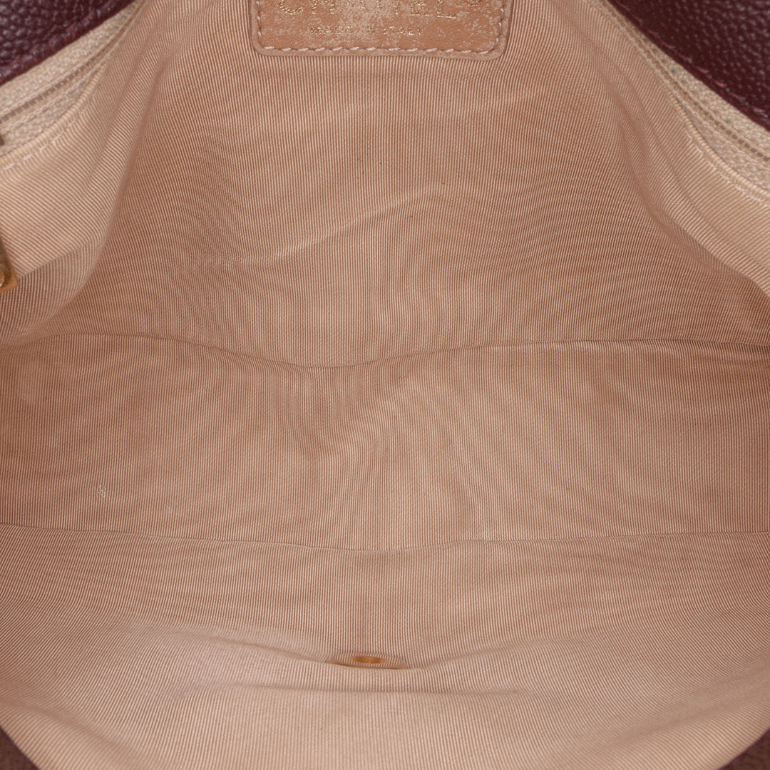 Caviar Wild Stitch Flap Brown - Gaby Paris