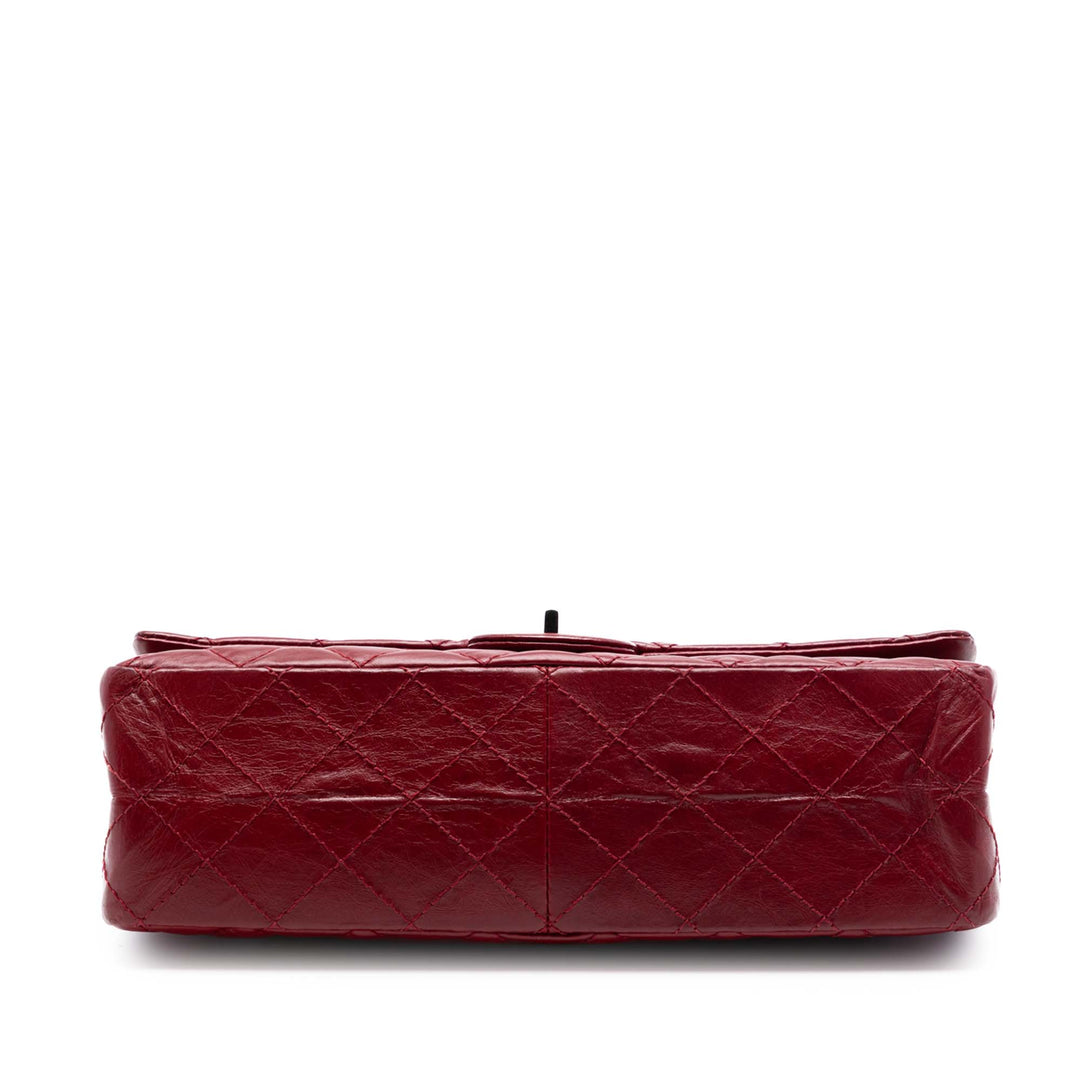 Chanel Matelassé vieilli Cuir de veau Reissue 2.55 Double rabat 226
