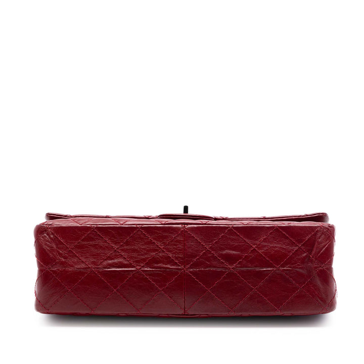 Chanel Matelassé vieilli Cuir de veau Reissue 2.55 Double rabat 226
