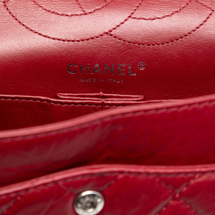 Chanel Matelassé vieilli Cuir de veau Reissue 2.55 Double rabat 226
