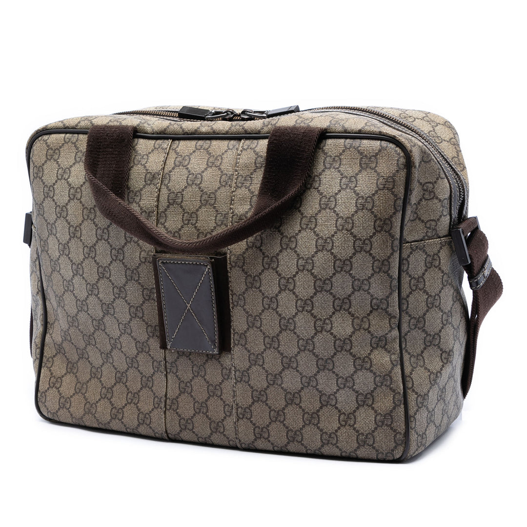 Interlocking G Porte-documents GG Supreme Beige