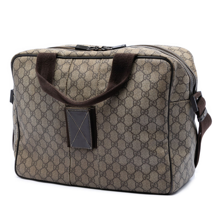 Interlocking G Porte-documents GG Supreme Beige