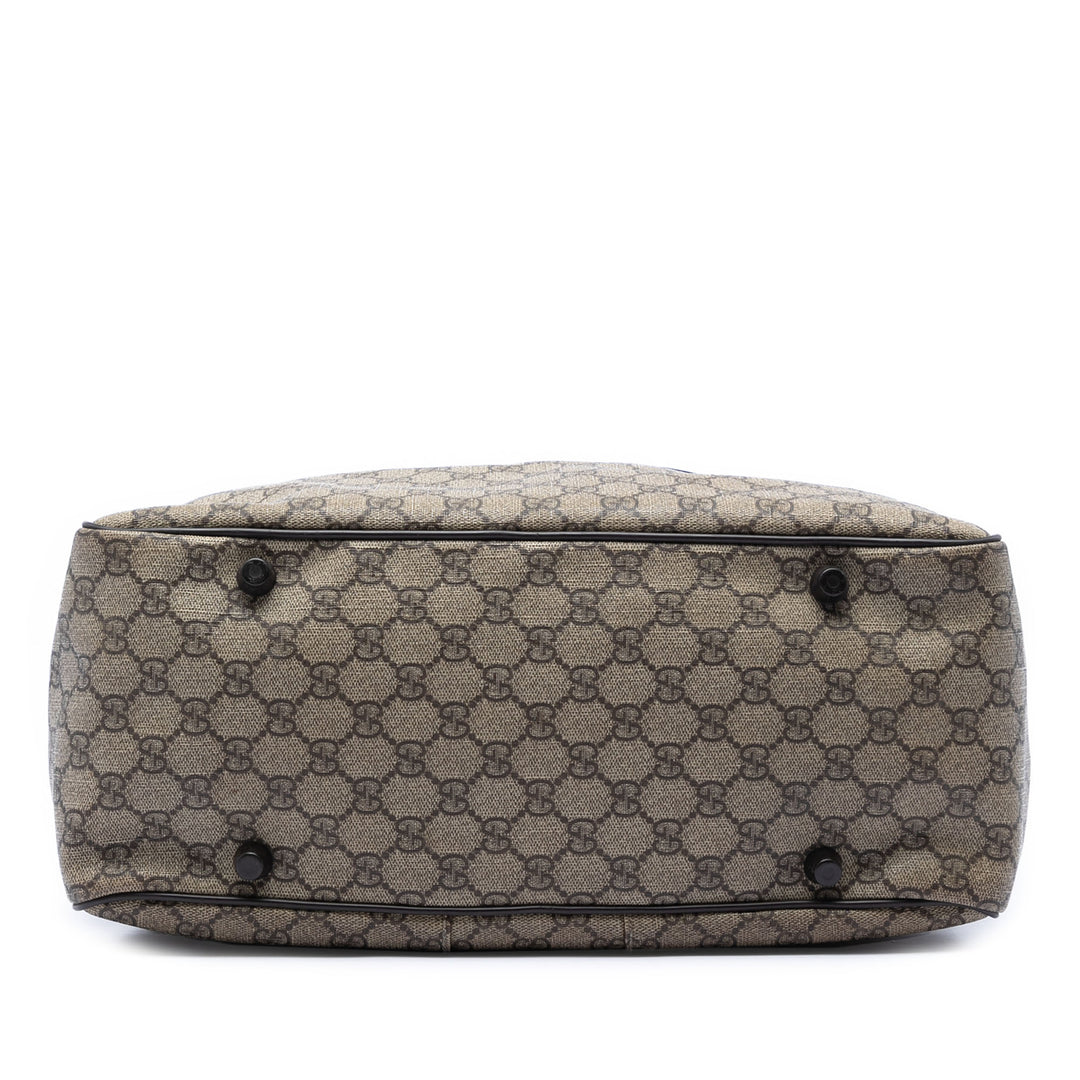 Interlocking G Porte-documents GG Supreme Beige