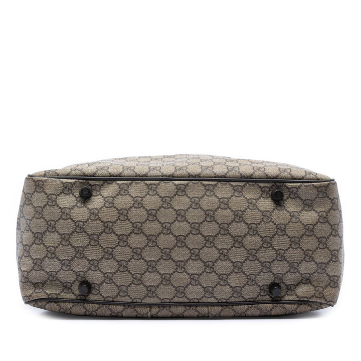 Interlocking G Porte-documents GG Supreme Beige