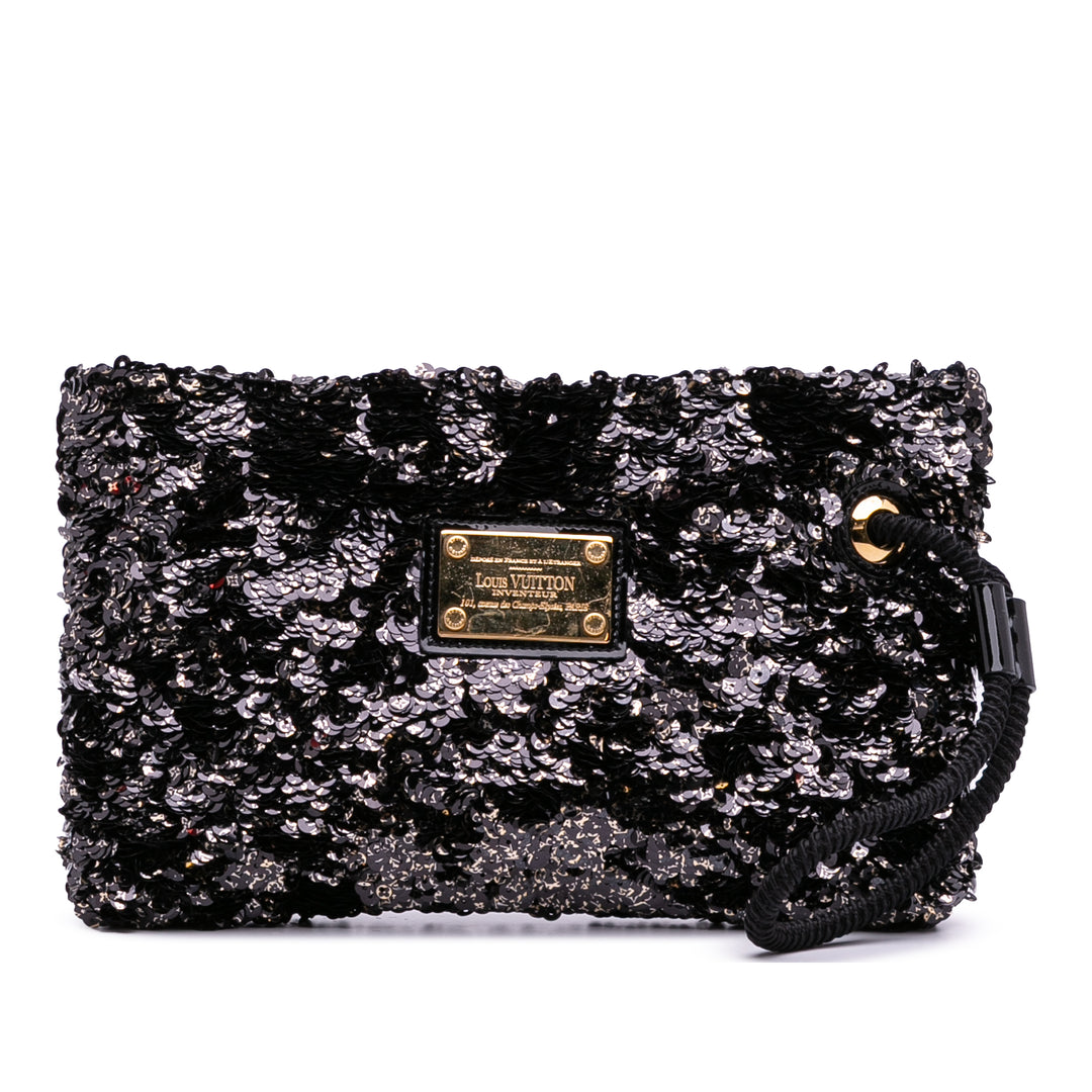 Sequins Rococo Pochette Black - Gaby Paris