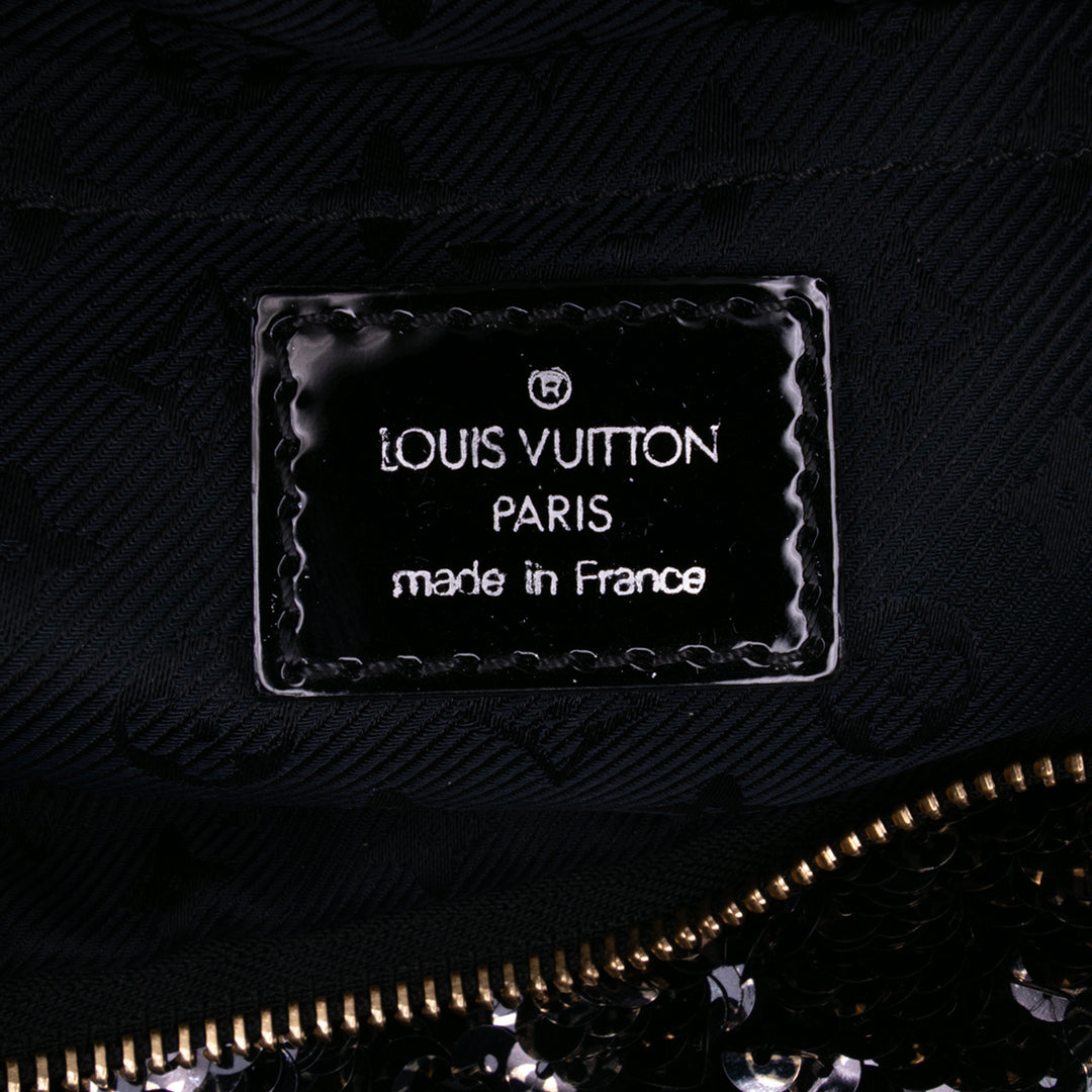 Sequins Rococo Pochette Black - Gaby Paris