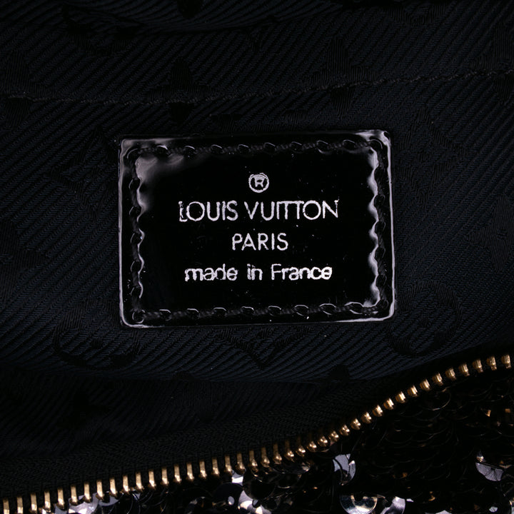 Sequins Rococo Pochette Black - Gaby Paris