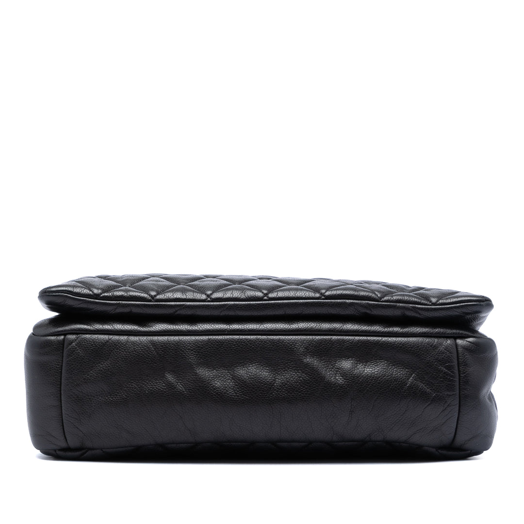 Chanel Large Matelassé Caviar Coco Cocoon Messenger Sac