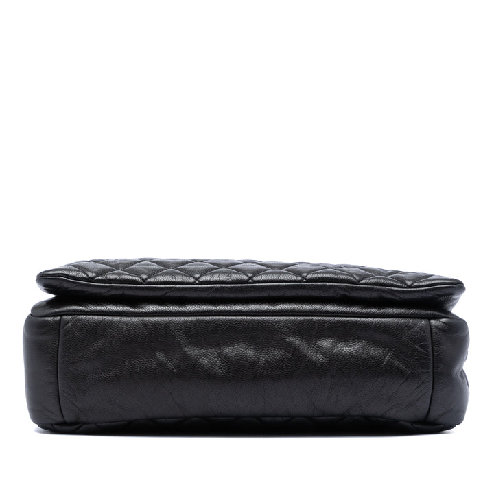 Chanel Large Matelassé Caviar Coco Cocoon Messenger Sac