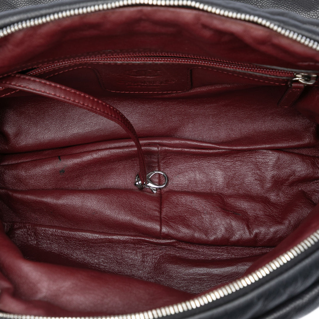 Chanel Large Matelassé Caviar Coco Cocoon Messenger Sac