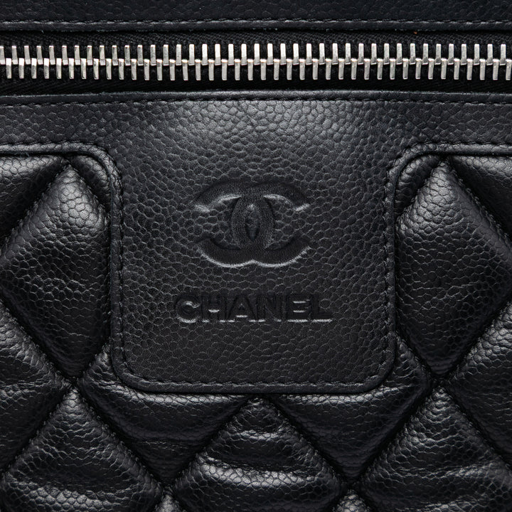 Chanel Large Matelassé Caviar Coco Cocoon Messenger Sac
