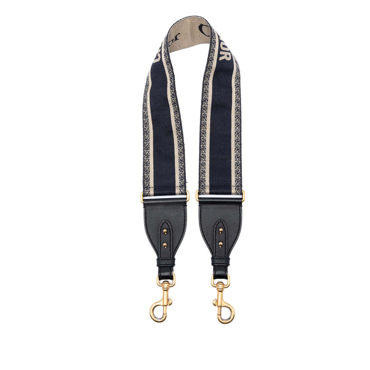 Dior brodé Toile Sac Strap